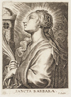 KG 18373
<br/>
De heilige Barbara
<br/>
<em>Bolswert, Schelte Adamsz. (ca. 1586 - 1659)</em>